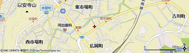 岐阜県美濃市2934周辺の地図