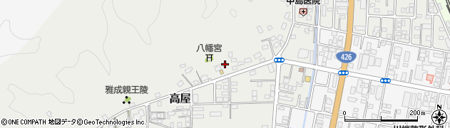 兵庫県豊岡市高屋685周辺の地図