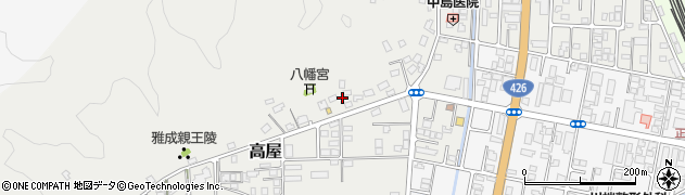 兵庫県豊岡市高屋686周辺の地図
