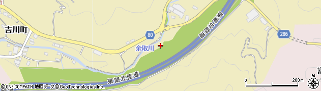 岐阜県美濃市3174周辺の地図