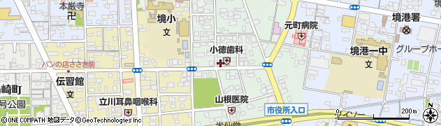 鳥取県境港市元町42周辺の地図
