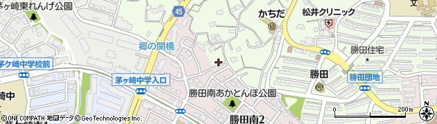 神奈川県横浜市都筑区勝田町182周辺の地図