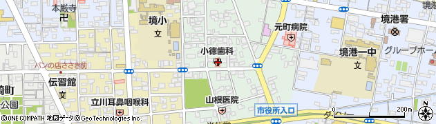 鳥取県境港市元町41周辺の地図