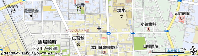 鳥取県境港市湊町109周辺の地図