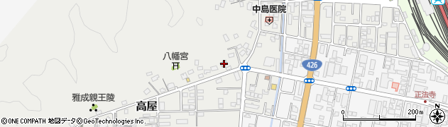 兵庫県豊岡市高屋708周辺の地図
