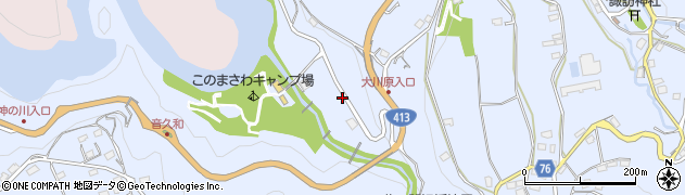神奈川県相模原市緑区青根2673周辺の地図