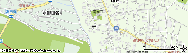神奈川県相模原市中央区田名5718周辺の地図