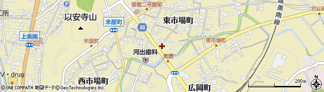 岐阜県美濃市2566周辺の地図