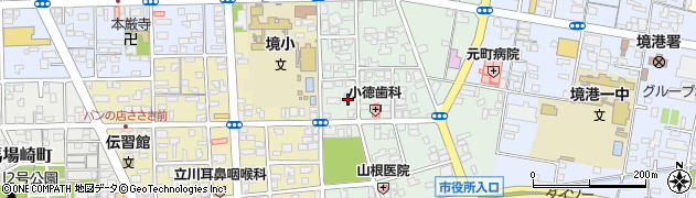 鳥取県境港市元町77周辺の地図
