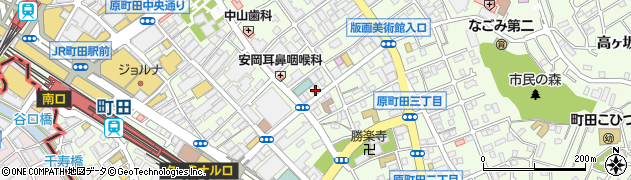 東京都町田市原町田周辺の地図