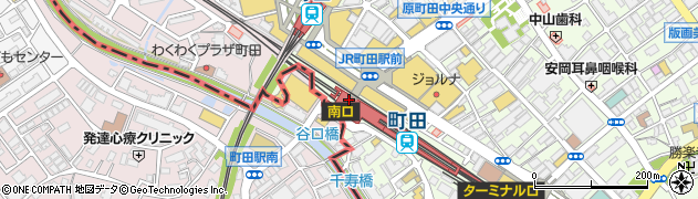 東京都町田市周辺の地図
