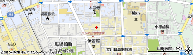 鳥取県境港市湊町130周辺の地図