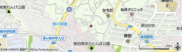 神奈川県横浜市都筑区勝田町216周辺の地図