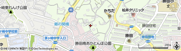 神奈川県横浜市都筑区勝田町217周辺の地図