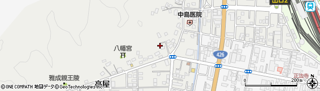 兵庫県豊岡市高屋712周辺の地図