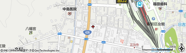 兵庫県豊岡市正法寺656周辺の地図