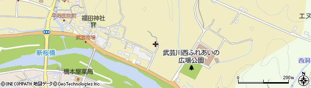 岐阜県関市武芸川町谷口1124周辺の地図