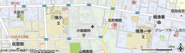 鳥取県境港市元町36周辺の地図