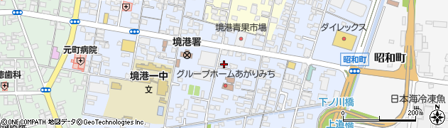 鳥取県境港市上道町2084周辺の地図