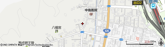 兵庫県豊岡市高屋732周辺の地図