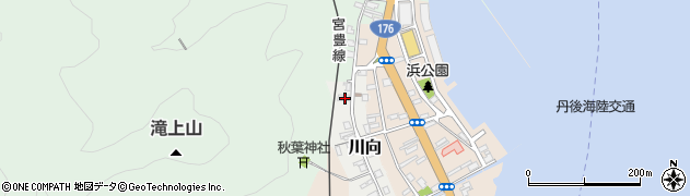 京都府宮津市川向1446周辺の地図