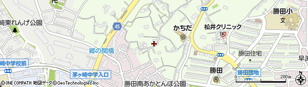 神奈川県横浜市都筑区勝田町1174周辺の地図