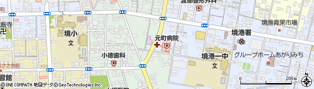 元町病院前周辺の地図