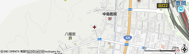 兵庫県豊岡市高屋周辺の地図
