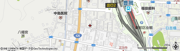 兵庫県豊岡市高屋1077周辺の地図