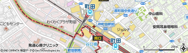 株式会社世界堂町田店周辺の地図