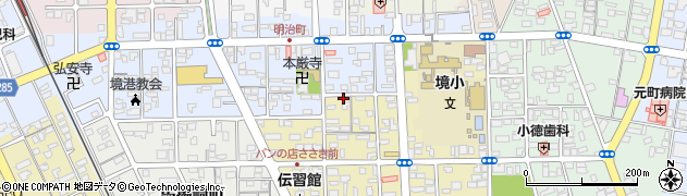 鳥取県境港市湊町124周辺の地図