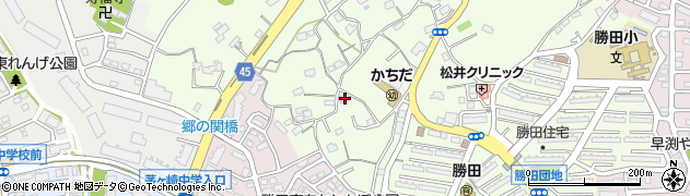神奈川県横浜市都筑区勝田町236周辺の地図