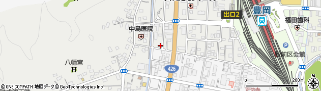 兵庫県豊岡市高屋1068周辺の地図