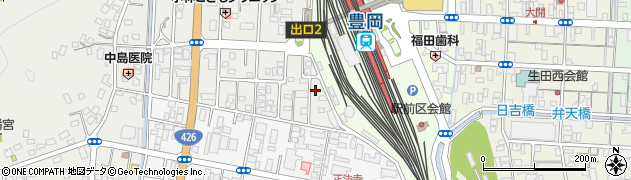 兵庫県豊岡市高屋1088周辺の地図