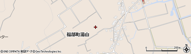 鳥取県鳥取市福部町湯山周辺の地図