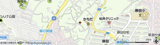 神奈川県横浜市都筑区勝田町239周辺の地図