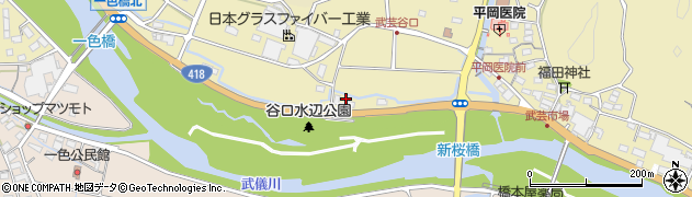 岐阜県関市武芸川町谷口760周辺の地図