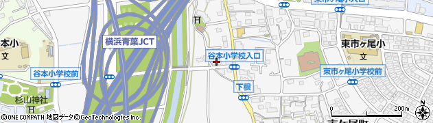 神奈川県横浜市青葉区市ケ尾町594周辺の地図