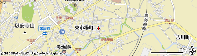 岐阜県美濃市2522-2周辺の地図