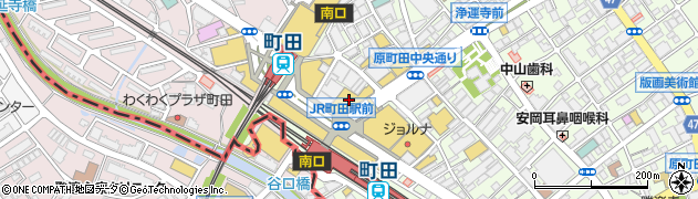 ヴィクトリア町田東急ツインズ店周辺の地図