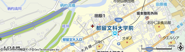 関東電気保安協会都留事業所周辺の地図
