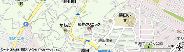 神奈川県横浜市都筑区勝田町316周辺の地図
