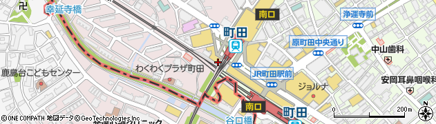カラダファクトリー 小田急マルシェ町田店周辺の地図