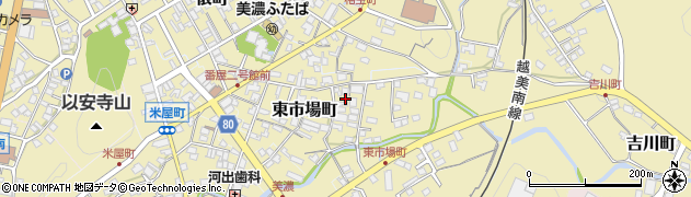 岐阜県美濃市2522周辺の地図