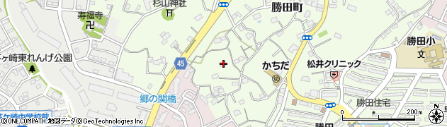 神奈川県横浜市都筑区勝田町1169周辺の地図