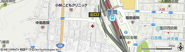 兵庫県豊岡市高屋1029周辺の地図