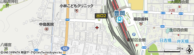 兵庫県豊岡市高屋1030周辺の地図