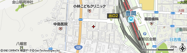 兵庫県豊岡市高屋1035周辺の地図