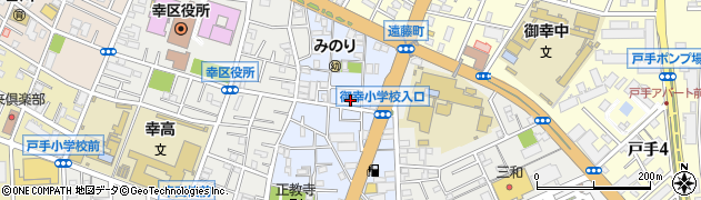 神奈川県川崎市幸区紺屋町21周辺の地図