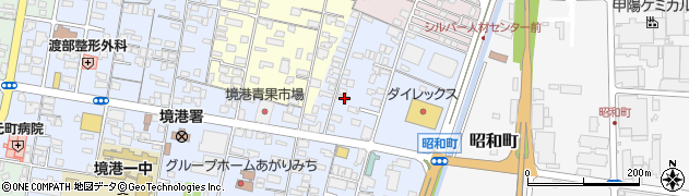 鳥取県境港市上道町2123-1周辺の地図